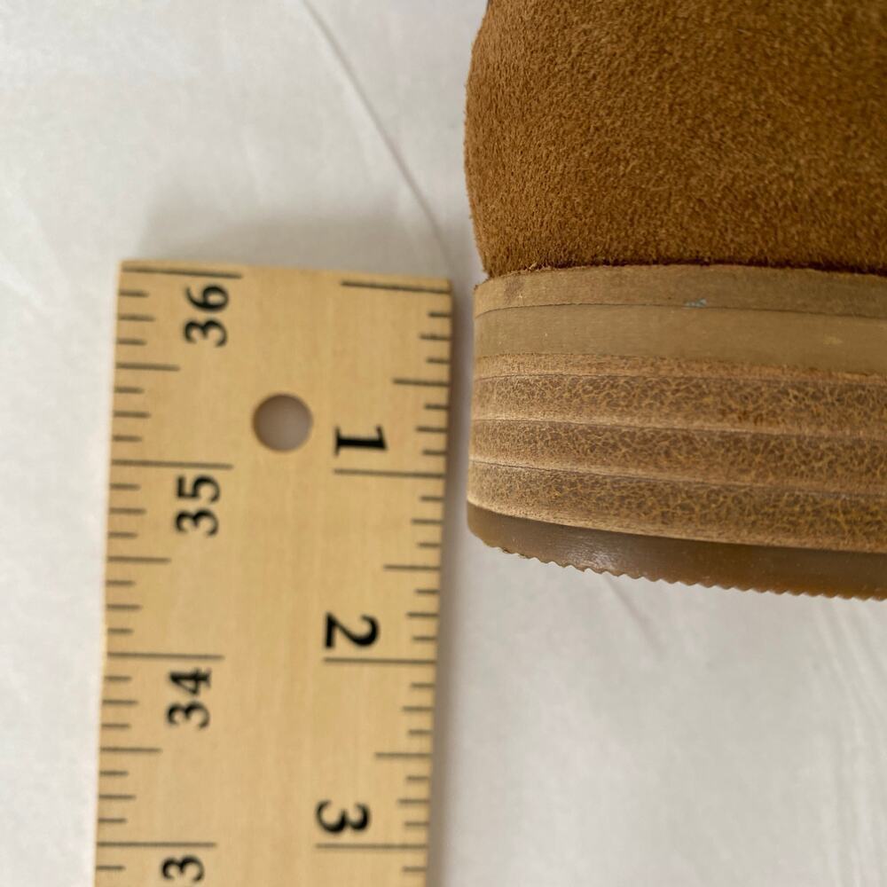 TOMS Laurel Cognac Suede Pull On Ankle Boots Tan Size 7.5 NWT - Picture 15 of 15